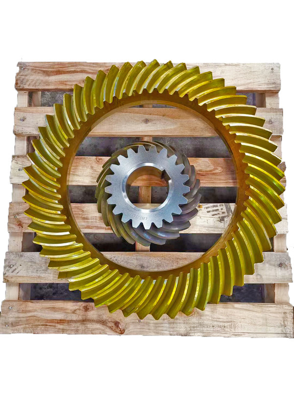 Großmodul-Spiral-Bevel-Gang mit individueller Oberflächenveredelung