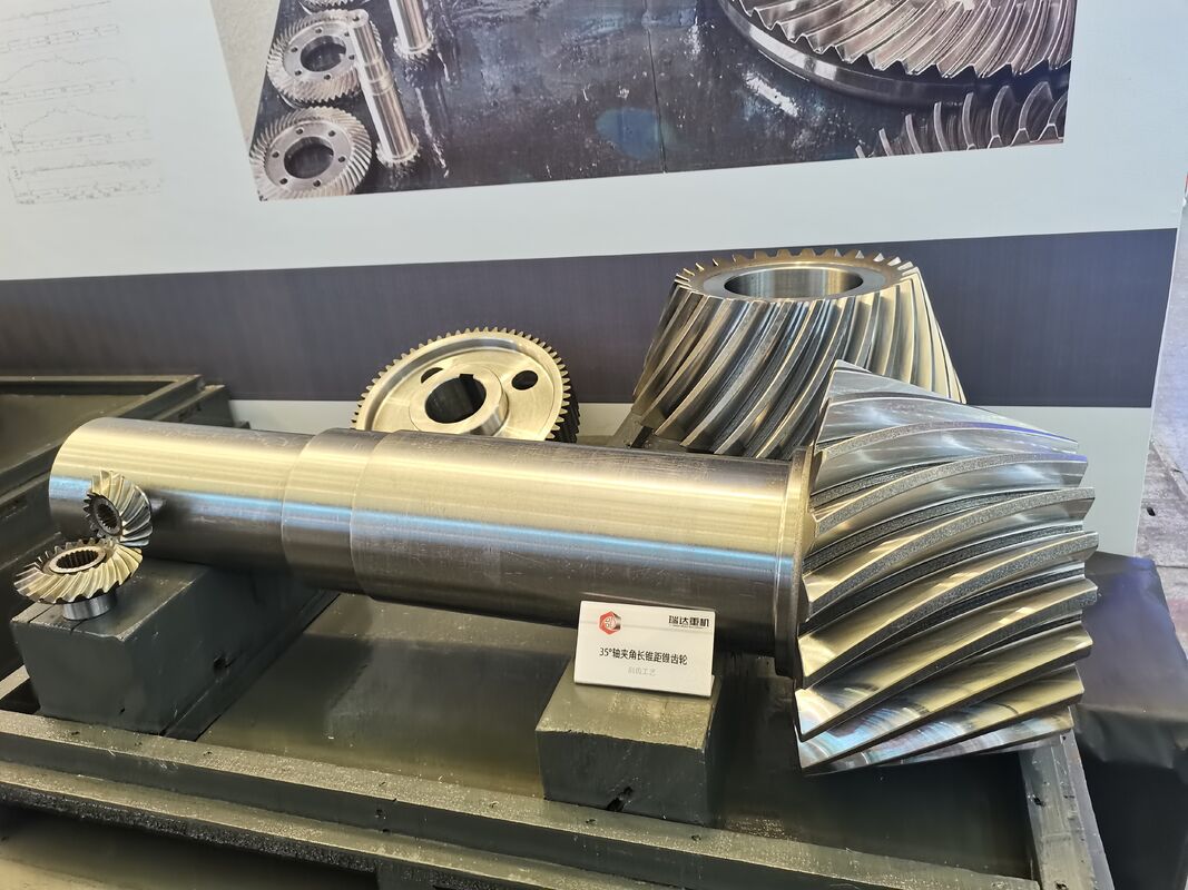 Kundenspezifisches Kegelritzel mit hoher Härte und gerader Verzahnung für verschiedene Industrieanwendungen