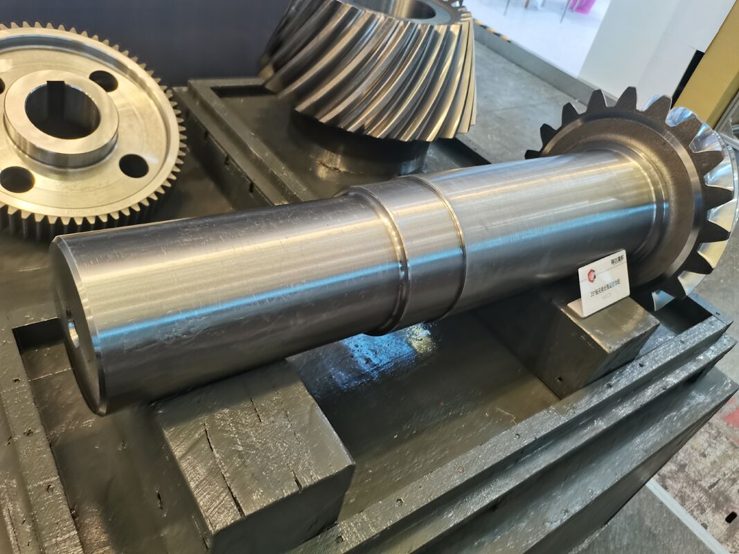 Sturdy 29 Spline Heavy Duty Rechte Hand Richtung Spiral Bevel Getriebe für industrielle Maschinen