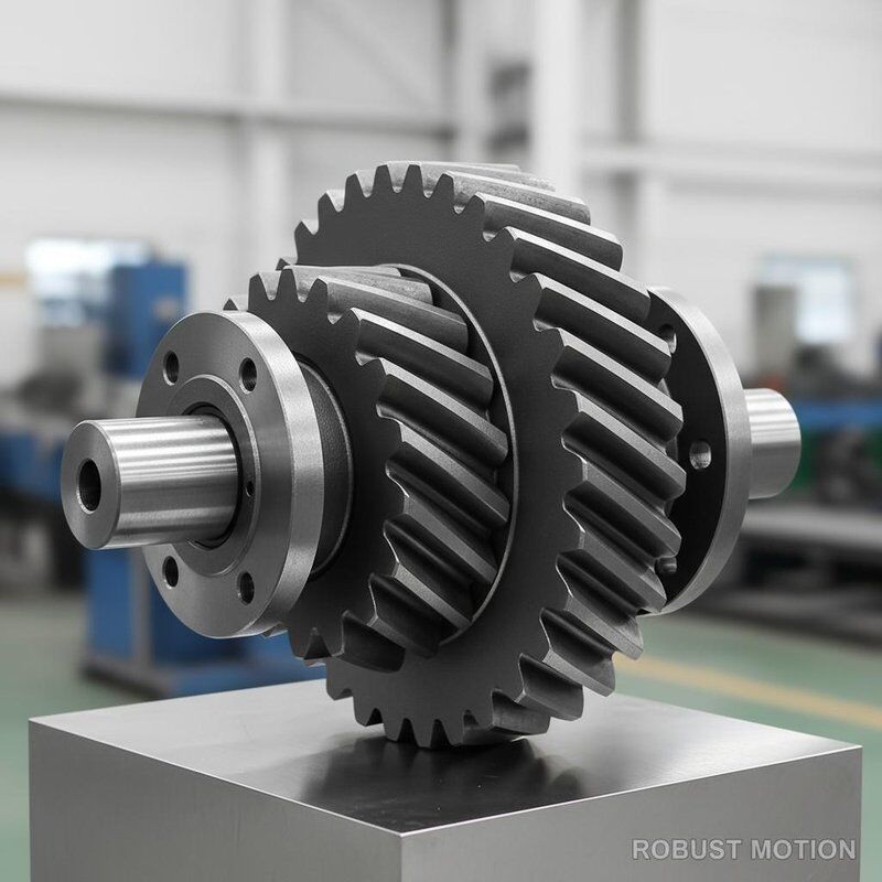 Schwerlast-Spiral-Bevel-Gang-Set mit HRC 58?? 62 Härte und DIN3965 Klasse 5?? 8 Normen für 90°-Winkel-Sachten-Leistungsübertragung