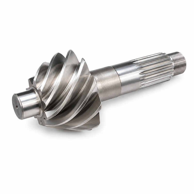 Spiralkegelrad mit großem Durchmesser für Brechmaschinen mit anpassbarer Zähnezahl und Material aus Kohlenstoffstahl/legiertem Stahl