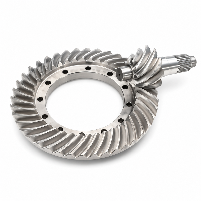 Robuste Spiral-Bevel-Getriebe mit hohem Drehmoment und geringerem Lärm für industrielle Anwendungen
